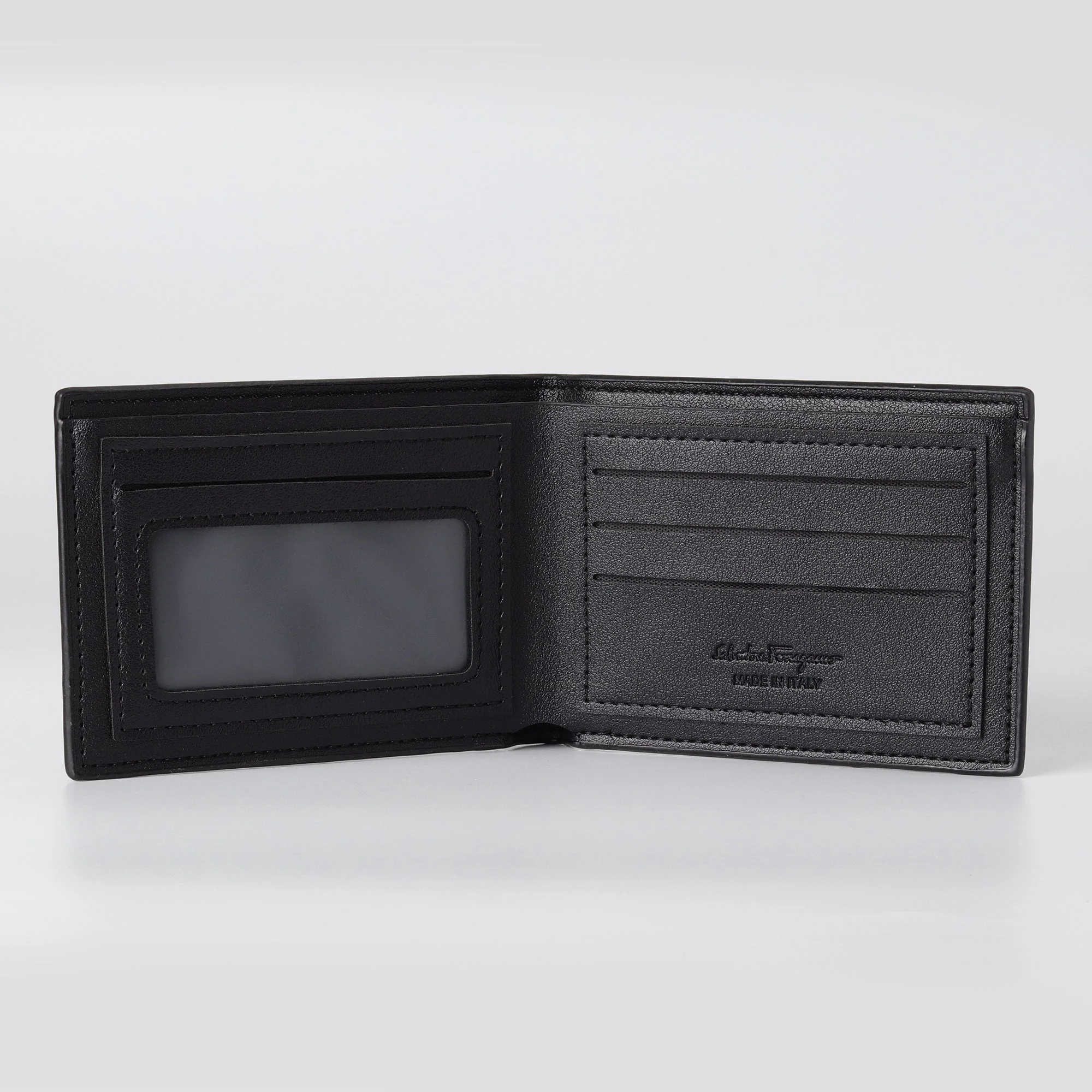 Black Stripe Accent Wallet - Image 4