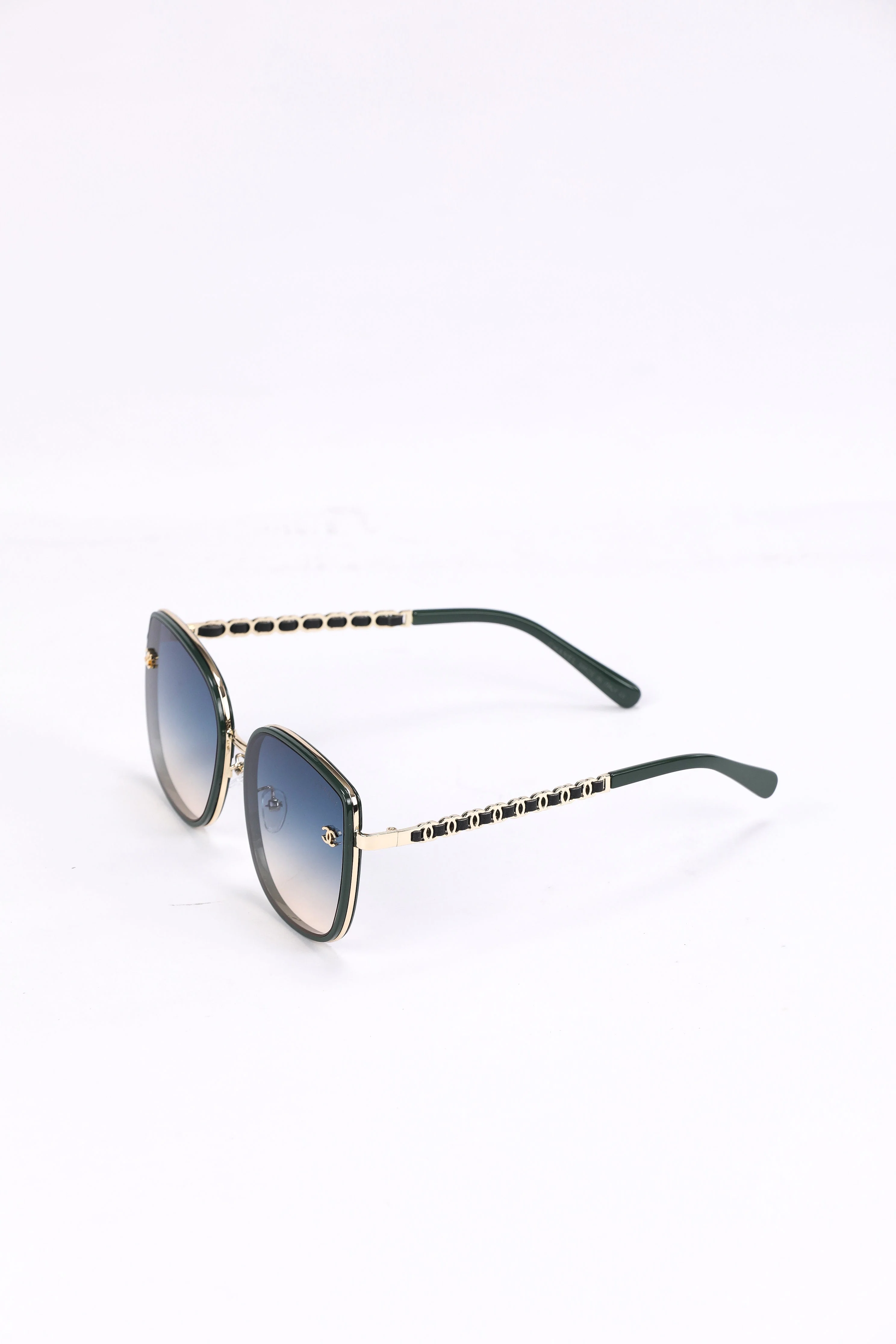 Chanel Chain-Link Gradient Sunglasses
