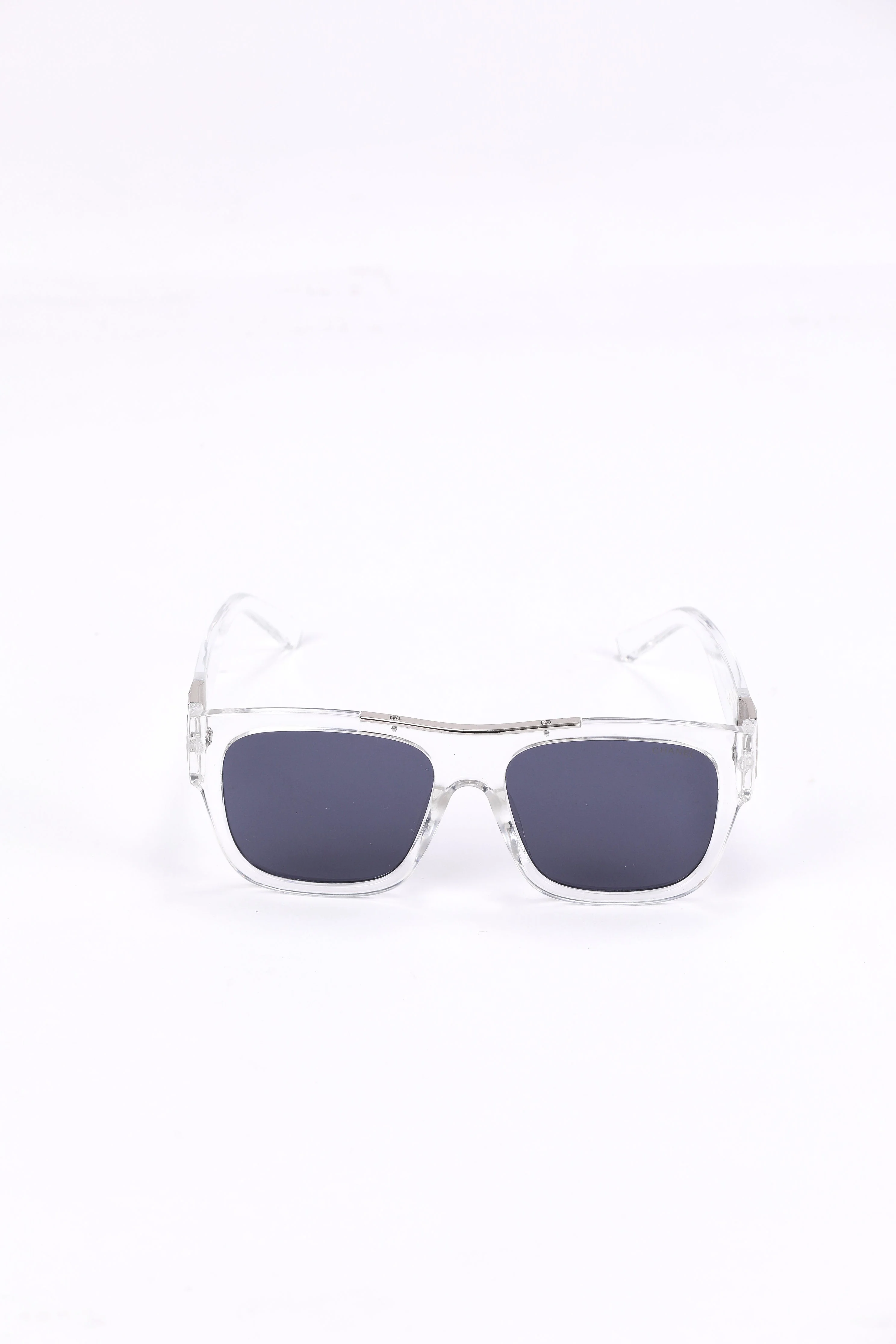 Chanel Transparent Square Sunglasses - Image 3