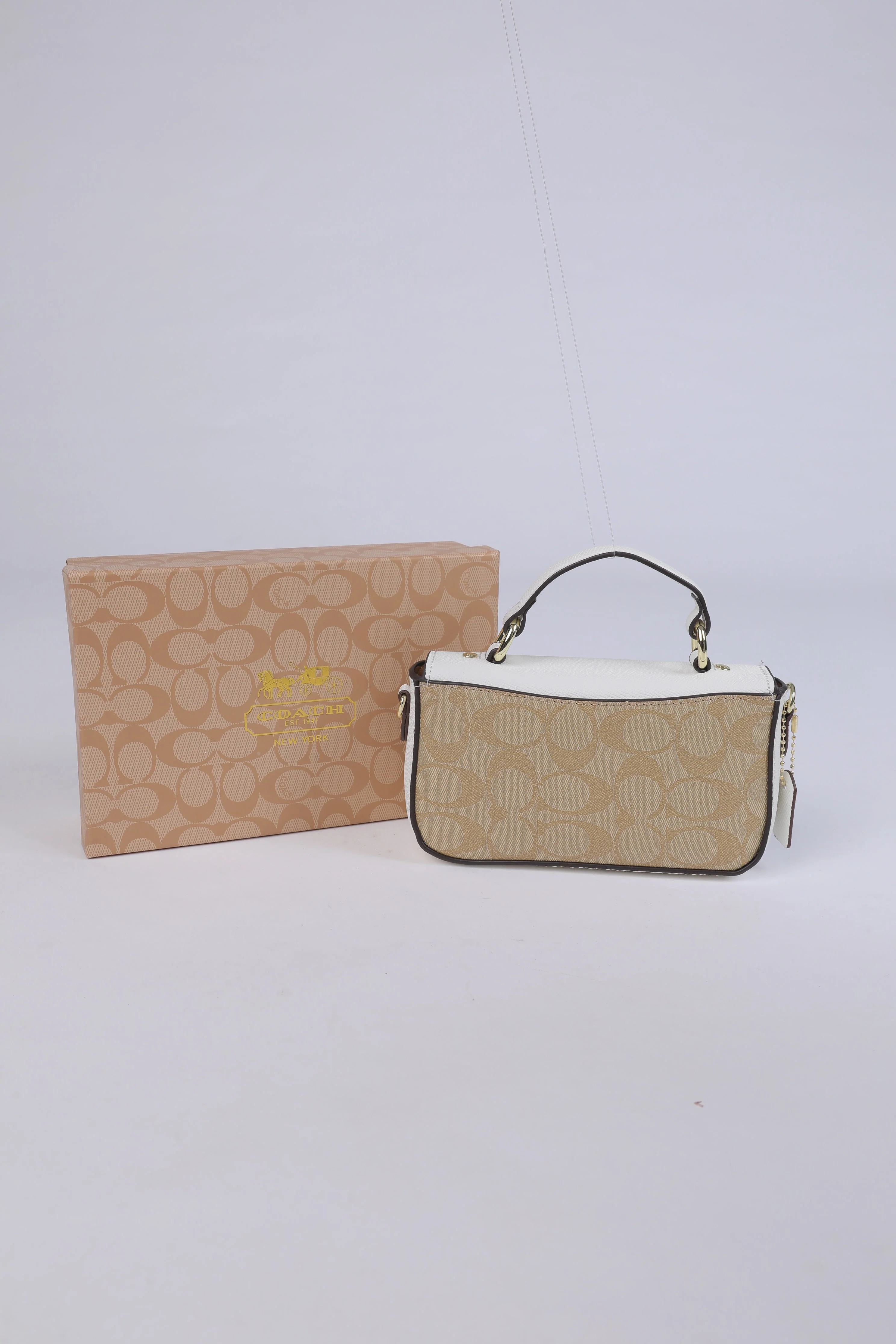 Coach Signature Jacquard Mini Bag - Image 3