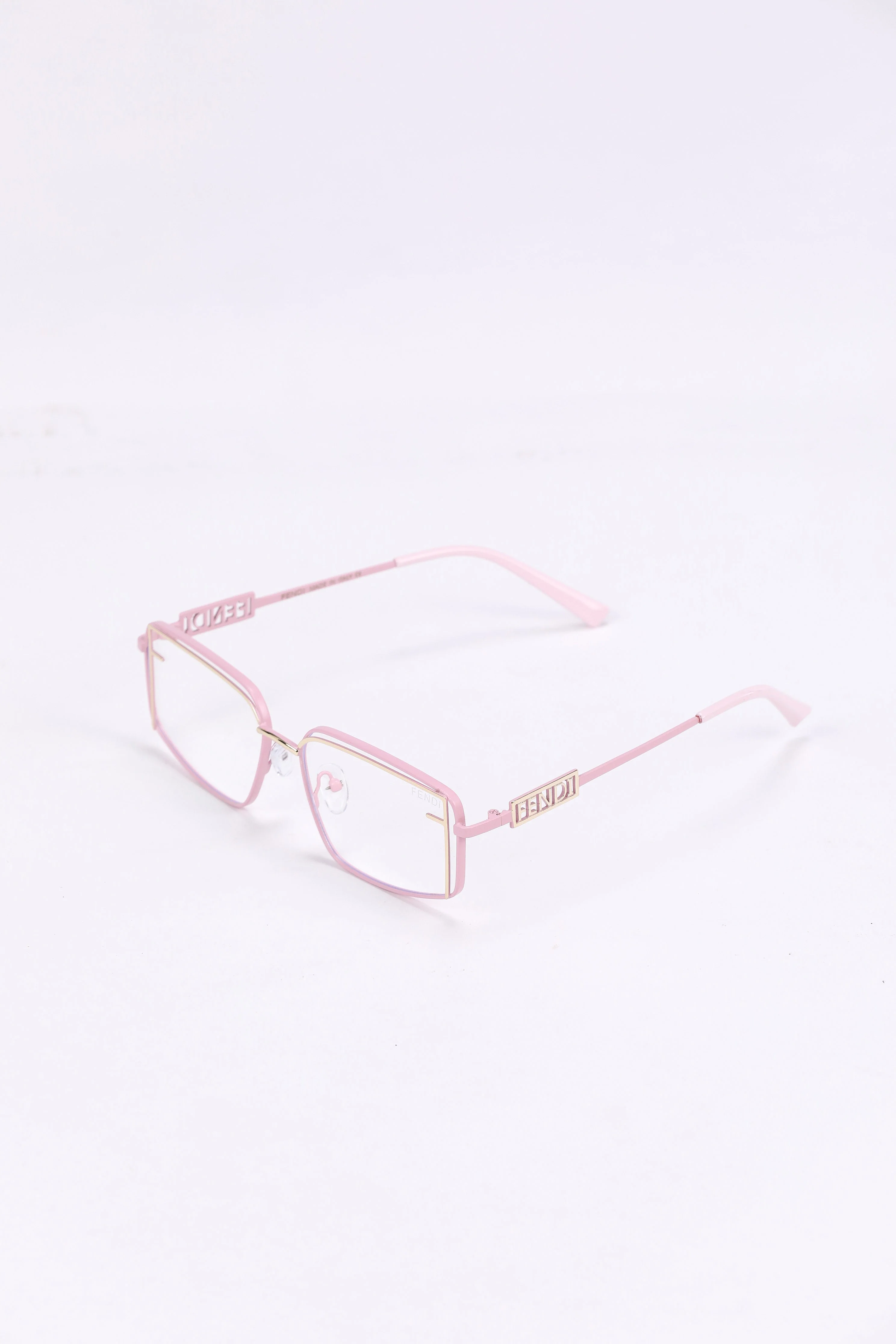 Fendi Pink Aviator Optical Glasses