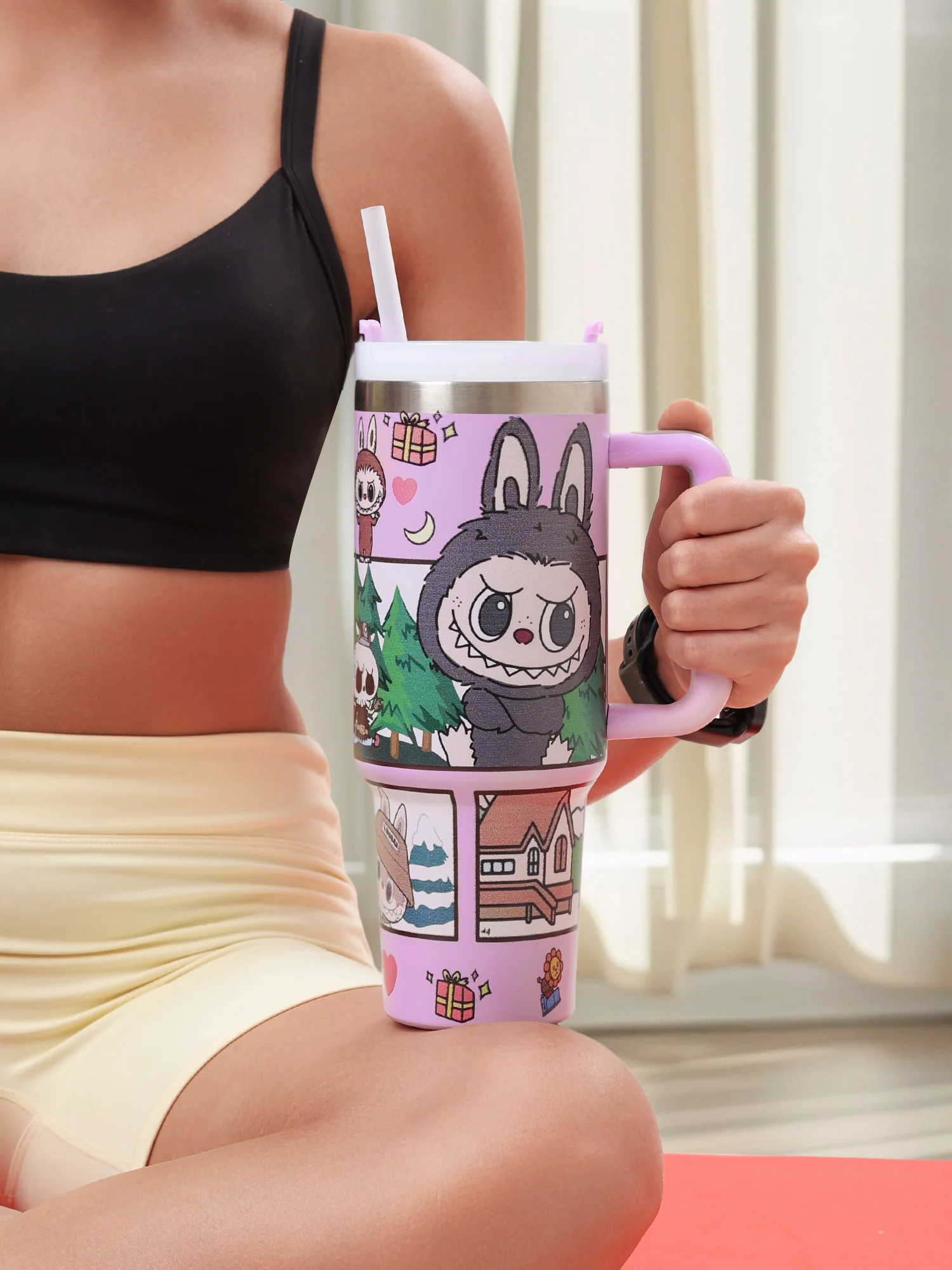 LABUBU “Forest Vibes” Lilac Sipper - Image 8