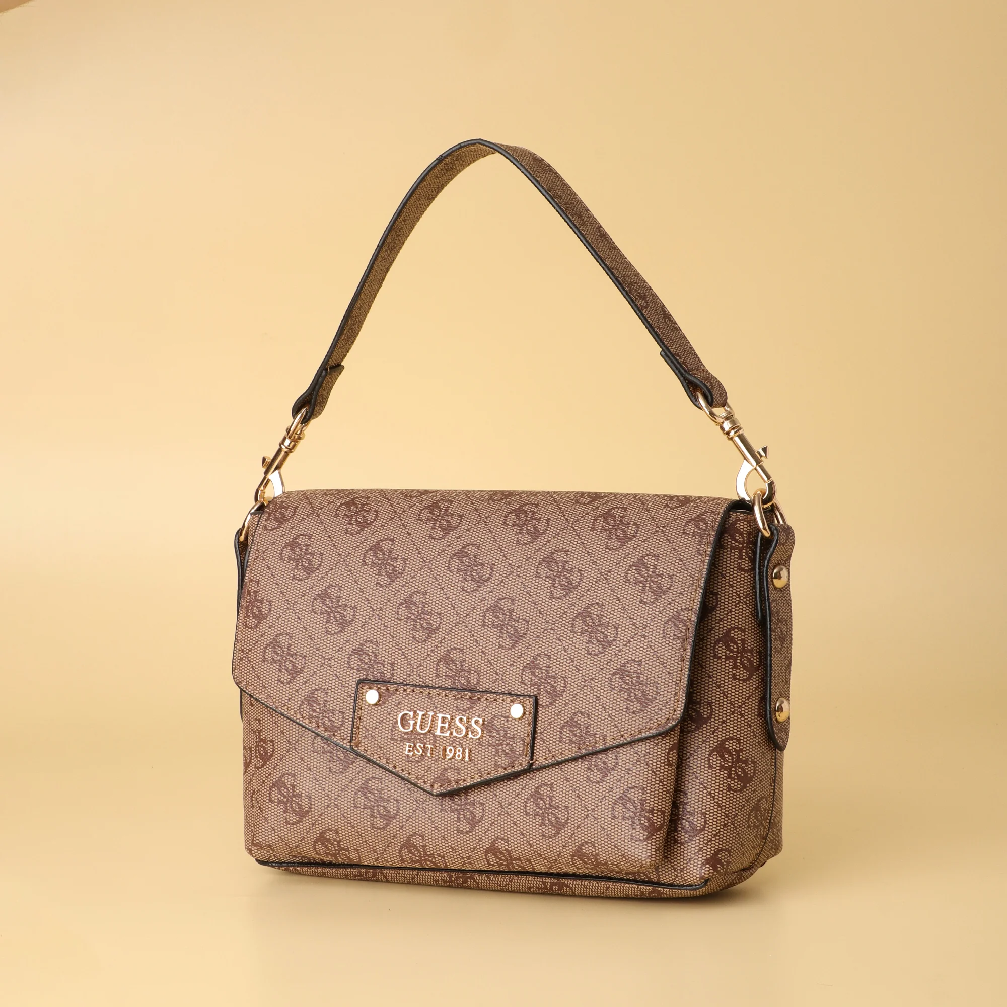 Monogram Flap Shoulder Bag - Image 4