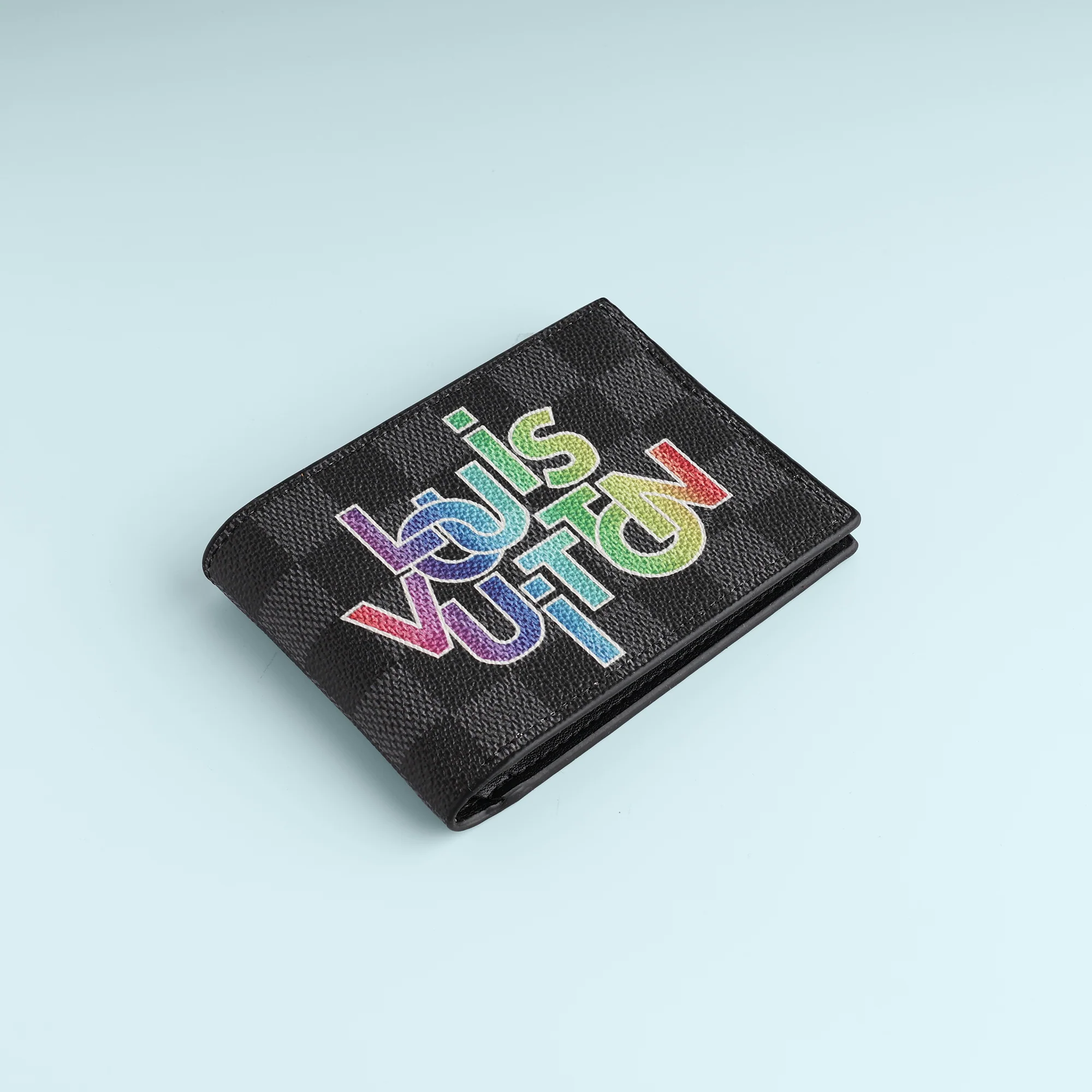 Multicolor Graphic Statement Wallet - Image 3