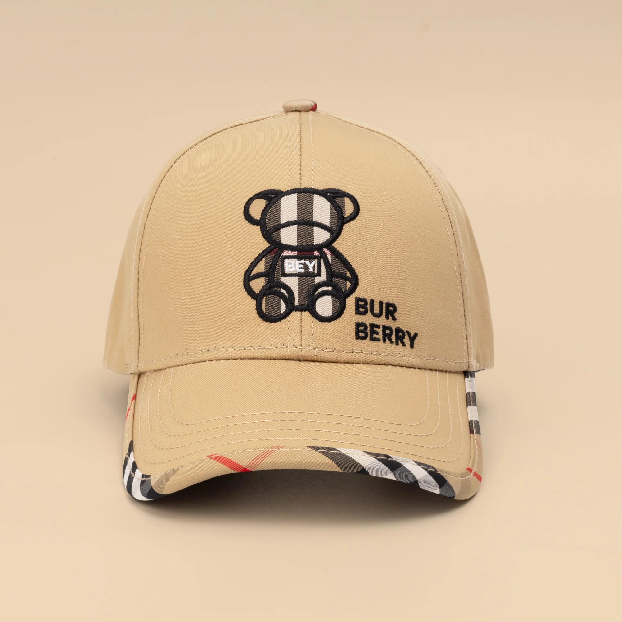 Teddy Luxe Beige Cap - Image 2